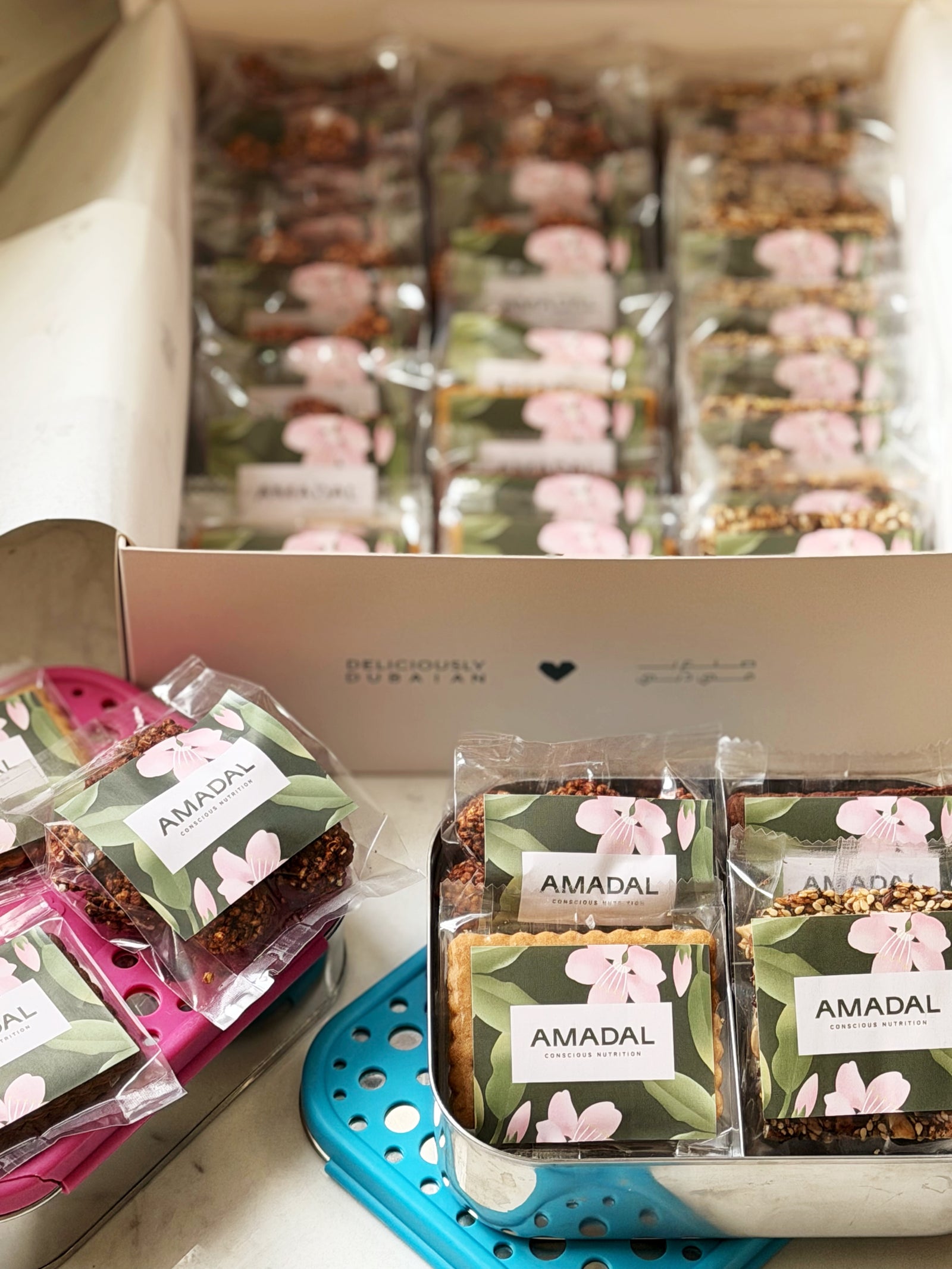 Amadal School Box - Nut-free selection