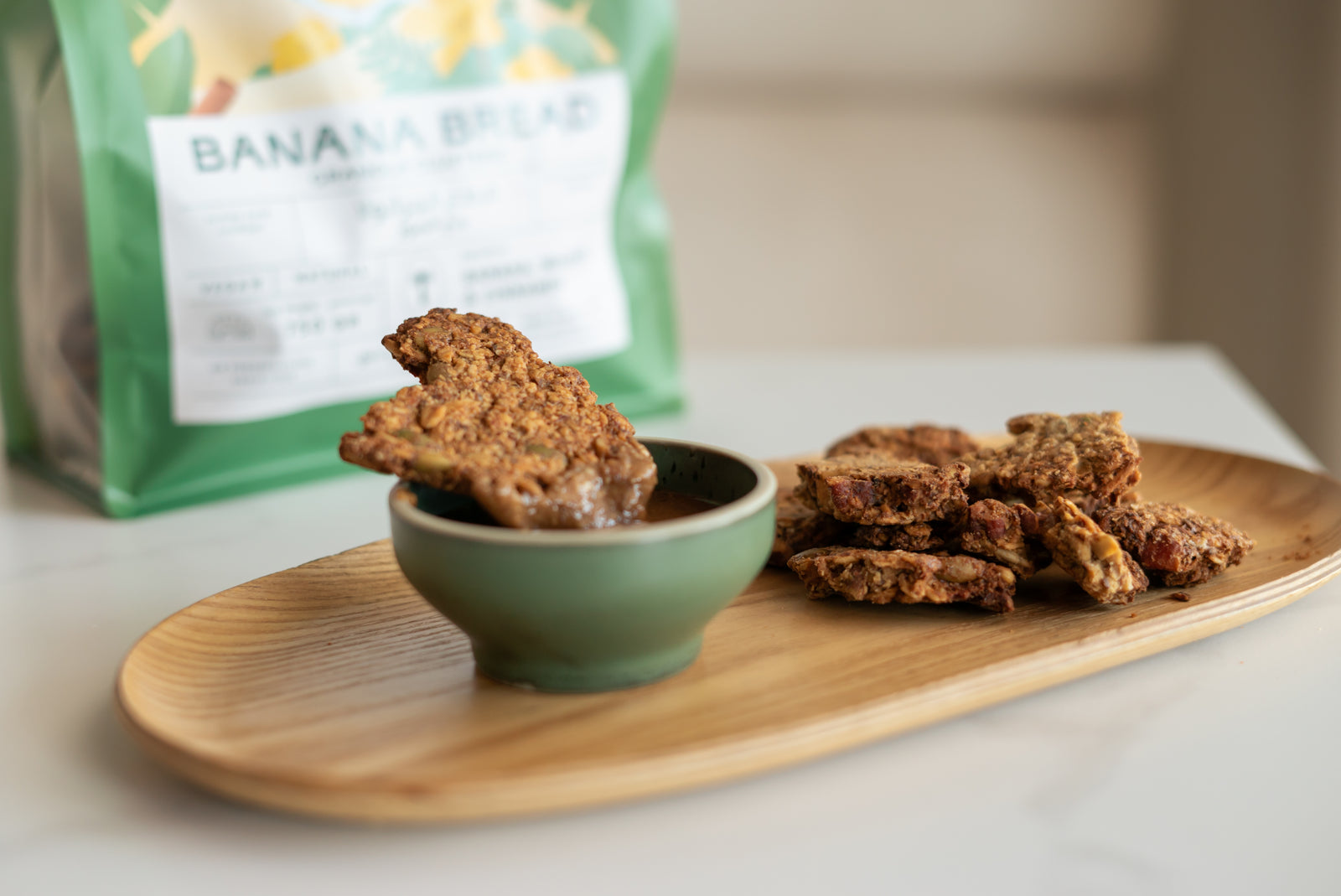 Banana Bread Granola Clusters