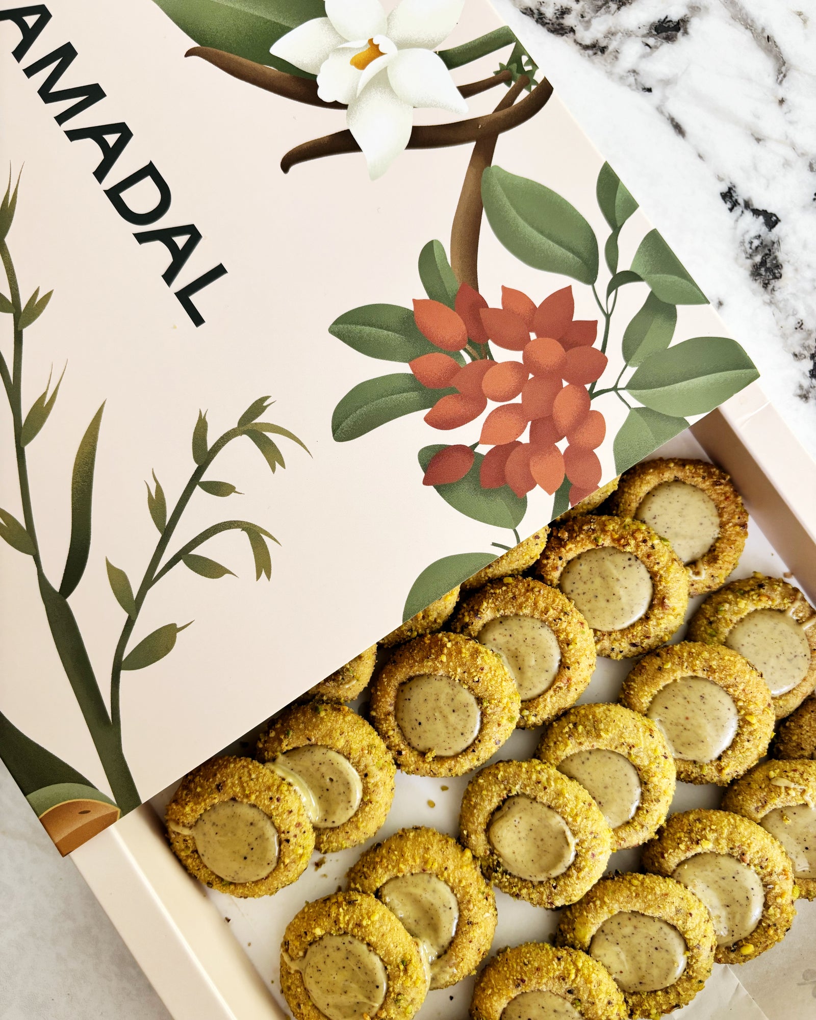 Pistachio Praline Biscuits