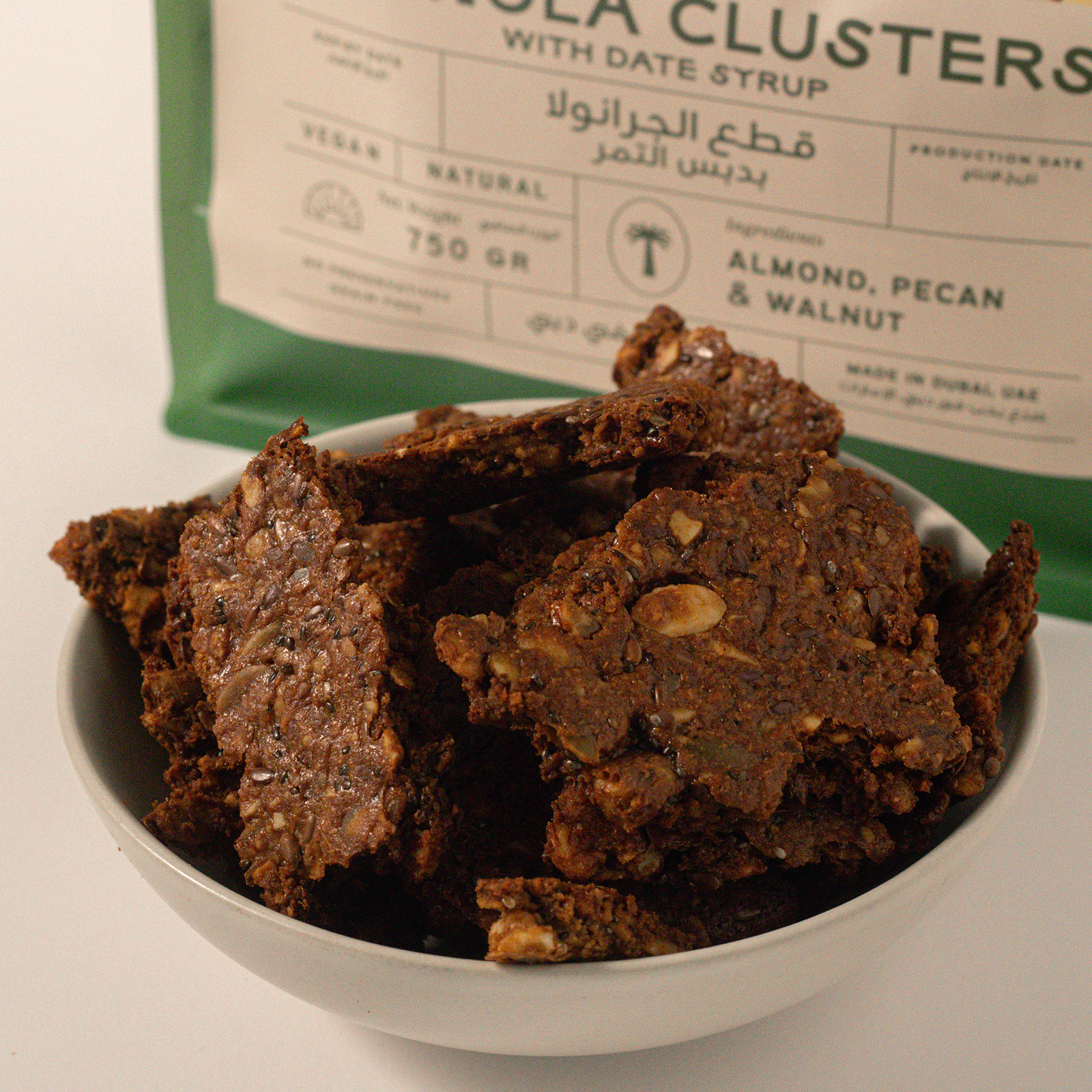 Date Syrup Granola Clusters