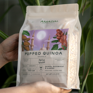 Puffed Quinoa Granola
