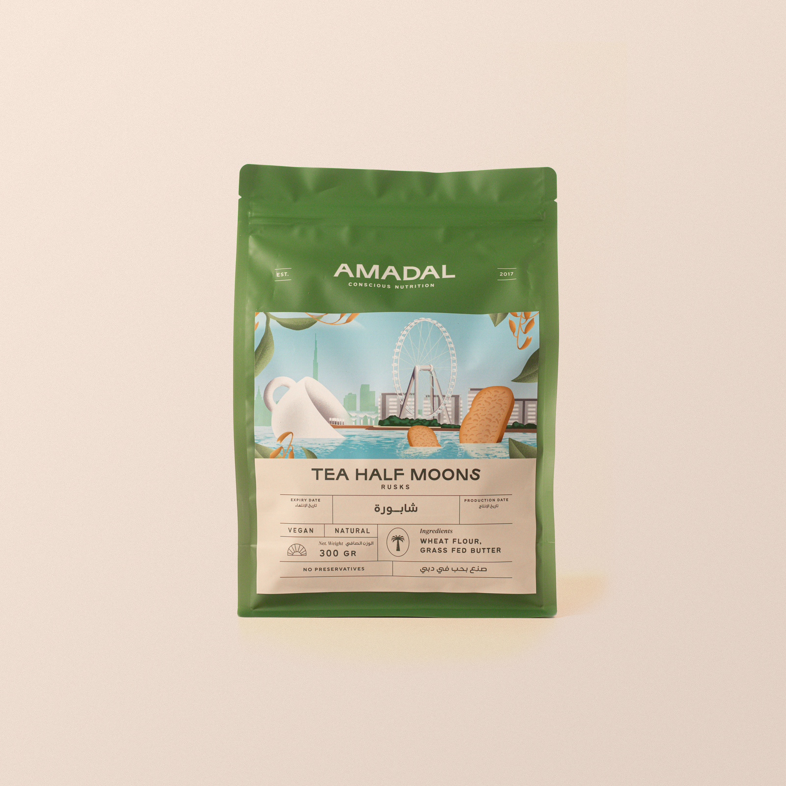 Tea Half Moons - Rusks