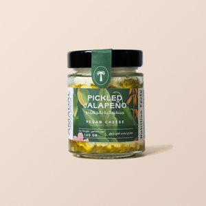 Pickled Jalapeno Vegan Cheese