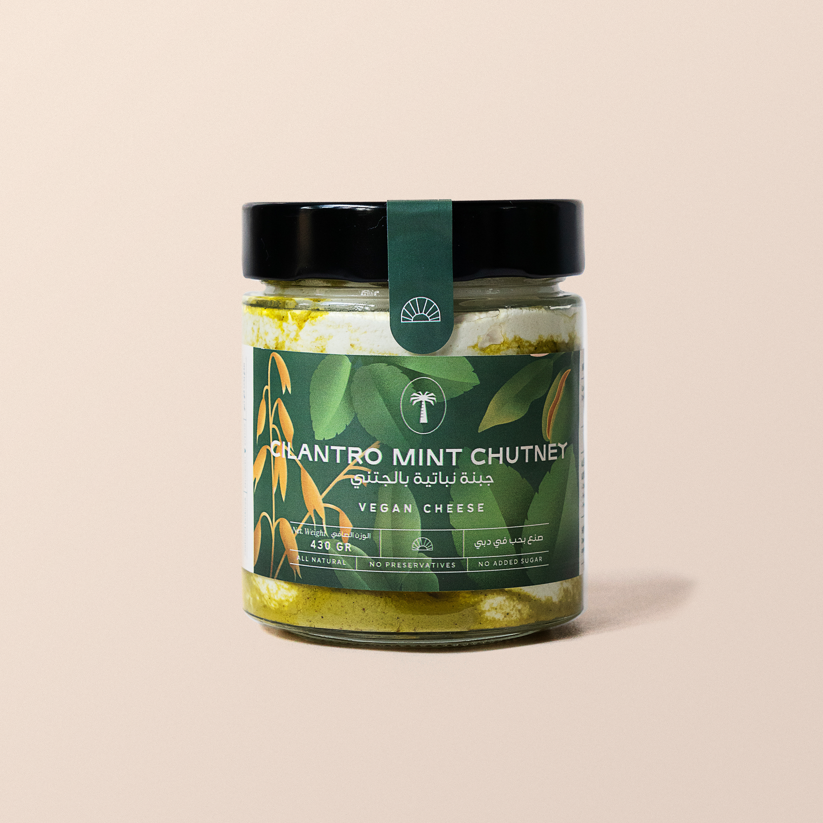 Cilantro Mint Chutney Vegan Cheese