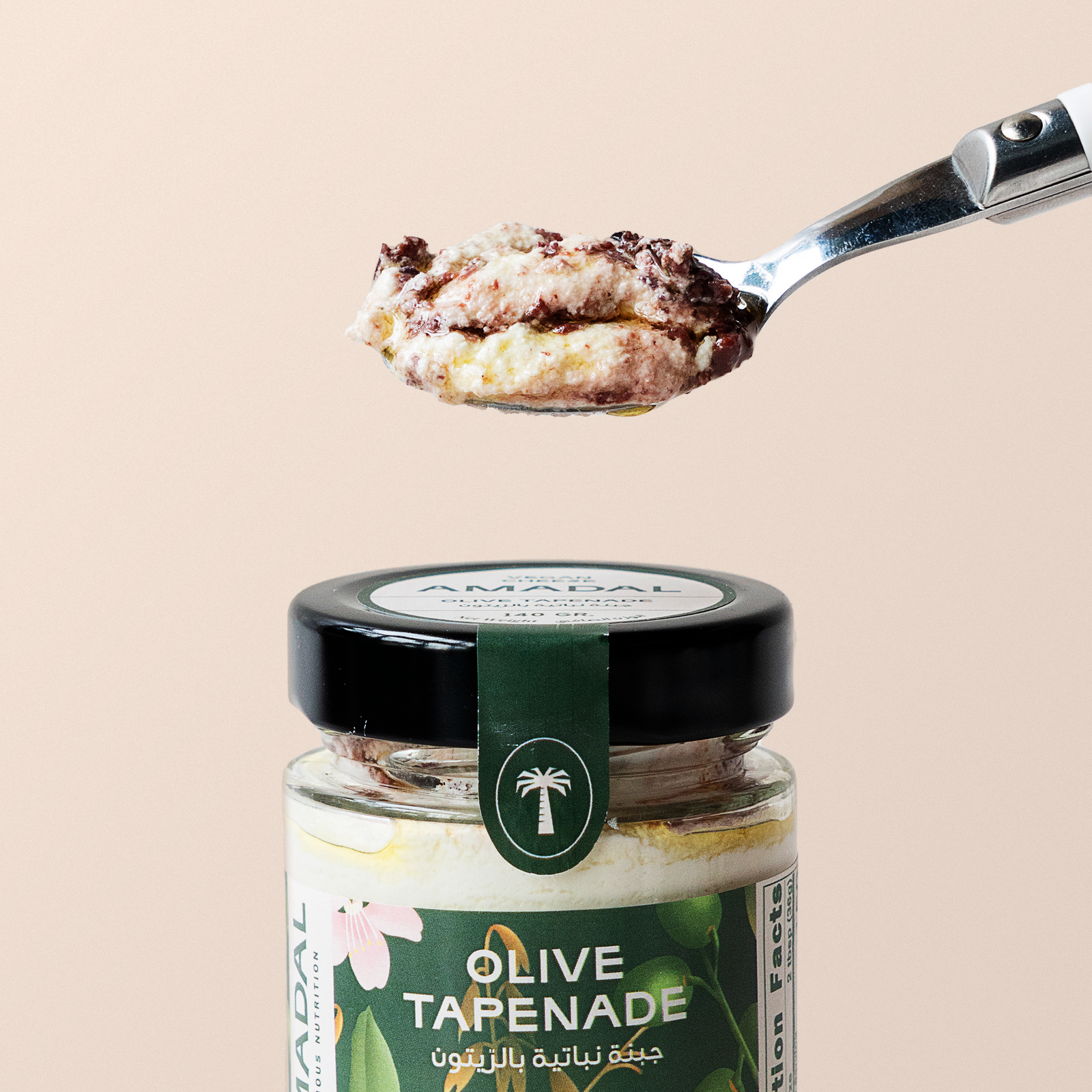 Olive Tapenade Vegan Cheese