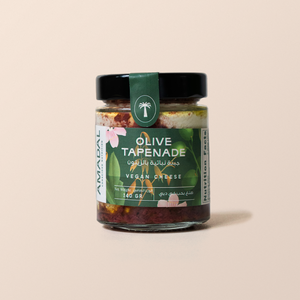 Olive Tapenade Vegan Cheese